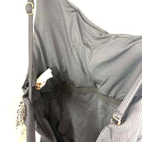 Becca Women’s Black Low Back One Piece Swimsuit Size M - Picture 4 of 4